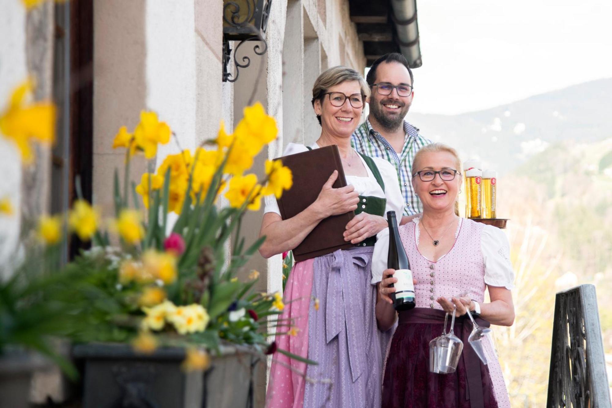 Gasthof Loewen Hotel Schruns Buitenkant foto